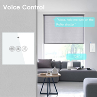 JRUMP-Interrupteur Intelligent de Lumière de Ventilateur Intelligent, Variateur de Vitesse, Voix à Distance, Alexa, Google, No Hub, 120V/240V