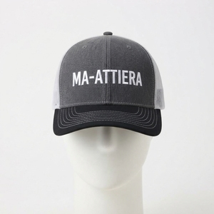 Men's Charcoal Gray Trucker Cap Mesh <b>Back</b> Snapback Baseball Hat Custom Embroidered Streetwear - Product Image 4