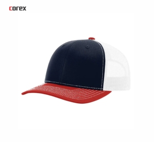 Custom Richardson Mesh Trucker <b>Hat</b> 6-Panel Adjustable Unisex Casual Blue Beige Breathable Waterproof Embroidery Spring <b>Summer</b> - Product Image 3