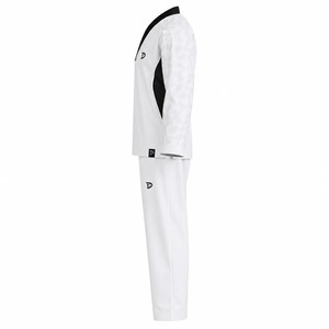 Men's <b>White</b> Judo Uniform 100% Cotton 240g Regular Fit Durable Breathable Quick Dry Lightweight Martial Arts Wear Adults Dravelle - Product Image 4