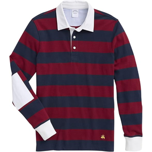 Fabuleux Maillot de Rugby pour Hommes à Manches Longues, Style Polo Rayé Cousu, Haut de Rugby Personnalisé - Product Image 4