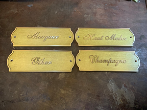Placa de Identificación de Latón Personalizada de Lujo, Placa de Puerta Hecha a Mano para Uso Residencial, Comercial y Hotelero - Product Image 5