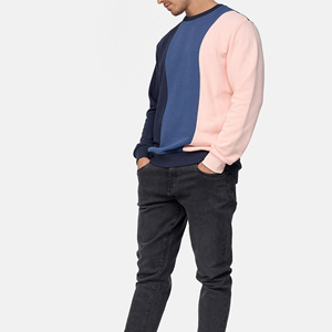 เสื้อสเวตเชิ้ตคอกลมแขนราแกลนทรงปกติสำหรับผู้ชาย ผ้าฝ้ายถัก - Product Image 3