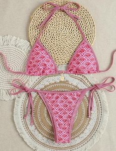 Bikini très demandé en tissu nylon spandex, robe de plage. - Product Image 4