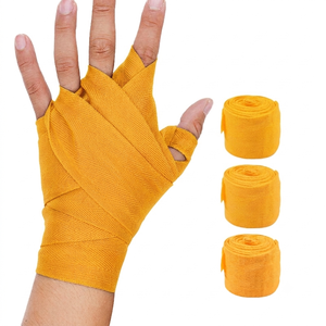 Bandages de boxe unisexes en coton imprimé personnalisé, flexibles, pour la protection des mains lors de l'entraînement et des combats de Muay Thai - Product Image 3