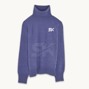 New Design Turtle Neck Plain Sweatshirts Casual Wear Turtle Neck Plain Sweatshirts Fall Winter Wear Turtle Neck Plain Sweatshirt - Product Image 4