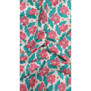 Tela de Polialgodón de Primera Calidad con Estampado Digital Schiffli, Suave y Transpirable, Material Bordado para Vestidos, Disponible para la Venta - Product Image 1
