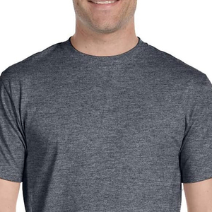 T-shirts pour hommes de qualité supérieure, fabriqués avec soin, en coton biologique 100%, avec logo personnalisé, col rond, service OEM - Product Image 6