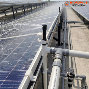 Hydroplus International - Juego de boquillas rociadoras 360 D para limpieza de paneles solares, conector en T de UPVC, abrazadera en L para techos - Product Image 6