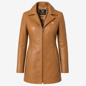 Chaqueta de Cuero para Mujer, Nueva Llegada, Precio Bajo, Alta Calidad, Transpirable, con Logotipo Personalizado de Cocodrilo, OEM - Product Image 2