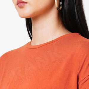 Camisetas de Moda Urbana para Mujer, Camisetas Extra Grandes de Algodón para Dama, Personalización de Marca, Camisetas al por Mayor para Mujer - Product Image 6