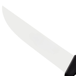 Couteaux de boucher professionnels à lame courbée avec manche ergonomique noir pour la découpe, le façonnage et la préparation de la viande, et pour les cuisines commerciales - Product Image 4