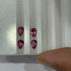 Espinela Natural Premium Mahenge, Corte Pera 6x4mm, 0.50Ct, Espinela Rosa AAAA Calibrada, Gema Suelta, Piedra de Joyería al por Mayor de Tanzania - Product Image 6