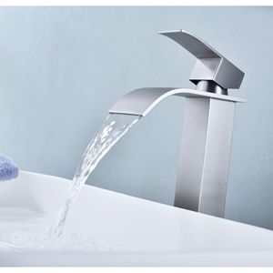 Rubinetto da Bagno Monocomando con Cascata per Lavabo - Product Image 4