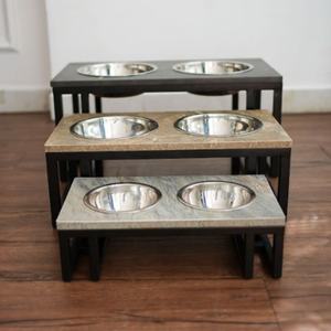 Comedero Doble de Acero Inoxidable para Perros, Comederos Elevados para Perros y Gatos, Accesorios para Perros, Productos para Mascotas - Product Image 2