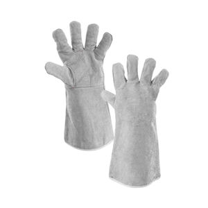 ถุงมือเชื่อมแบบหนัง รุ่นใหม่ล่าสุด แห้งเร็ว ทนความร้อนและไฟ สำหรับงานเชื่อมและงานปิ้งย่าง - Product Image 4