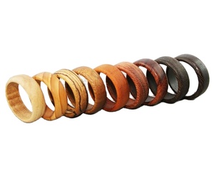 ชุดสร้อยข้อมือและกำไลทำจากไม้ทำด้วยมือขนาดตามต้องการดีไซน์ดอกไม้สำหรับเครื่องประดับรูปมงกุฎสำหรับงานแต่งงาน - Product Image 2