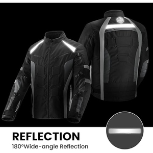 Veste de moto imperméable personnalisée pour le tourisme, veste de moto avec protection CE, veste de moto pour l'aventure - Product Image 3