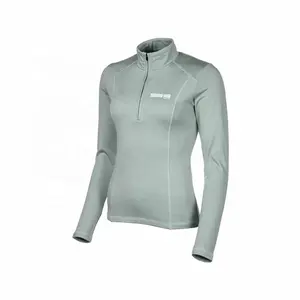 Hoge Kwaliteit Dames Paardensport Tops Paardenrennen Paardrijden Lange Mouw Poloshirt Goede Kwaliteit Paardrijset