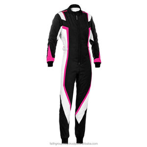Traje de Carreras de Autos de Alta Calidad Mono de Práctica Ropa de Servicio Overol de Carreras Traje de Karting para Mujer Chaqueta F1 Trajes de Karting - Product Image 5