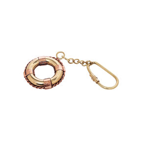 Llavero de Latón Vintage Hecho a Mano por Shubham con Forma de Neumático para Auto y Bicicleta |   Elegante llavero |   Llavero de coche como artículo de regalo - Product Image 3