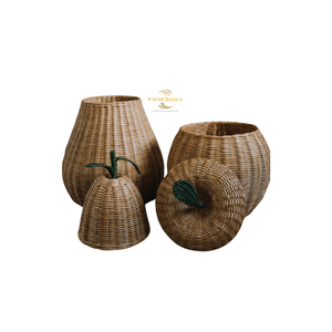 Ornement de décoration d'intérieur en rotin tressé artisanal de qualité supérieure, cadeau artisanal naturel pour la vente en gros - Product Image 1