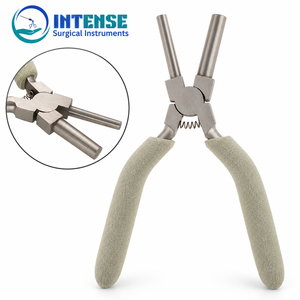 Alicates Profesionales de Punta Redonda para Doblar Alambre, Acero Inoxidable, Herramienta para Hacer Joyería - Product Image 1