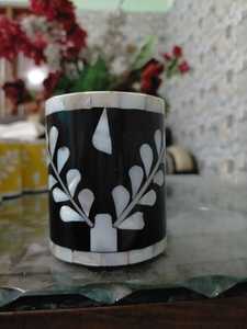 Mubkhar Premium con Incrustaciones de Madreperla – Quemador de Incienso de Madera Hecho a Mano de Lujo para Decoración Árabe del Hogar y Oud Bakhoor - Product Image 4