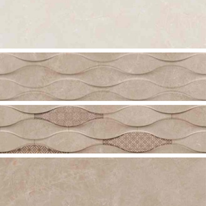 Carrelage mural en céramique blanc brillant professionnel 300x600, style moderne minimaliste pour bâtiments commerciaux et rénovation de bureaux - Product Image 2