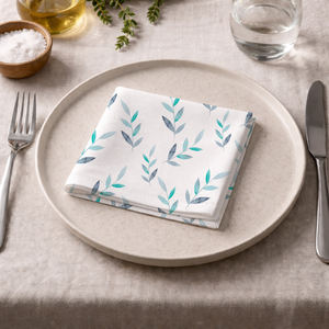 Serviettes de table en coton, serviettes en tissu lavables et réutilisables pour les mariages, les fêtes et les dîners quotidiens - Product Image 3