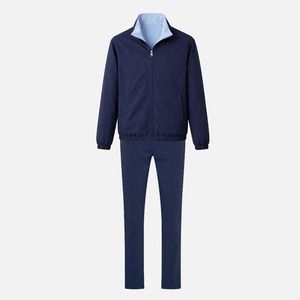 Premium Men's 3 Piece Streetwear Set Reversible Full Sleeve Jacket Mercerized <b>T</b> <b>Shirt</b> Straight Leg Pantalon Custom Logo - Product Image 1
