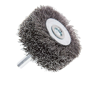Brosse à fil d'acier de 2 pouces avec tige de 1/4 po pour perceuse, fournisseur OEM en gros - Product Image 2