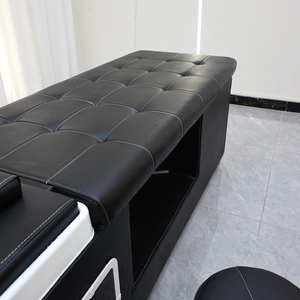 Luxe Japanse Head Spa Bed Equipment Salon Meubels Custom Kleur Haar Wassen <span class=keywords><strong>Water</strong></span> Therapie Massagetafels Thai Shampoo Bed - Product Image 2