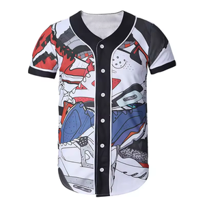 Camisetas de Béisbol y Softbol para Hombre al por Mayor, Transpirables, de Secado Rápido, con Gráficos Horizon, de Poliéster, que Absorben la Humedad - Product Image 4