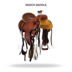 Silla de Montar Western para Caballos, Equipo Ecuestre - Product Image 2