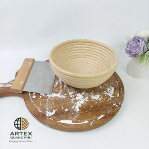 Juego de Cestas Banneton para Pan Artesanal, Redondas, Ecológicas, de Ratán, para Fermentación de Masa, Vietnam ARTEX QUANG PHU - Product Image 5