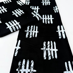 Freetown African Wax Printed Cotton <b>Fabric</b> High Quality for Stylish Dresses Traditional Outfits and Home Decoration - Product Image 5