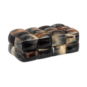 Handmade Resin Inlay Modern Luxury Rectangle Shape Multifunction Eco-Friendly Jewelry <b>Box</b> Customizable Design for Home Decor - Product Image 1