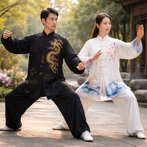 Uniformes de Tai Chi sur mesure en gros, fabricant OEM direct d'usine pour les commandes en gros - Product Image 6