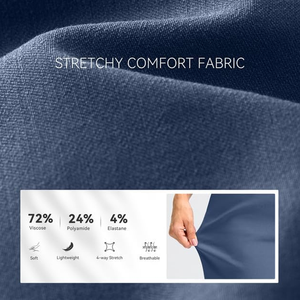 Pantalones cortos de golf elegantes para hombre, tela elástica, transpirables, cómodos, para deportes al aire libre, pantalones cortos informales de verano para hombres y mujeres - Product Image 5