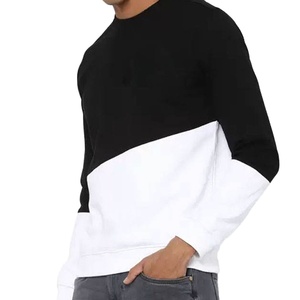 เสื้อสเวตเชิ้ตผู้ชายสีพื้นผ้าฝ้ายผสมสไตล์พูลโอเวอร์แฟชั่นใหม่ประจำฤดูใบไม้ร่วงปี 2026 - Product Image 5