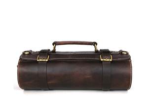 Sacs à couteaux en cuir synthétique portables à roulettes, sac à couteaux de cuisine, étui pour couteau de chef, sac à dos pour couteau de chef LKR-0339 - Product Image 2