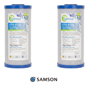 Cartouche de rechange professionnelle pour filtre à charbon de coque de noix de coco 100 %, conforme aux normes de sécurité des eaux commerciales - Product Image 1