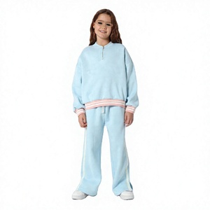 Ensemble de survêtement léger d'été taille US, personnalisable avec logo, couleur unie, manches courtes, pantalon de jogging, tenue de plage, vêtement deux pièces - Product Image 6