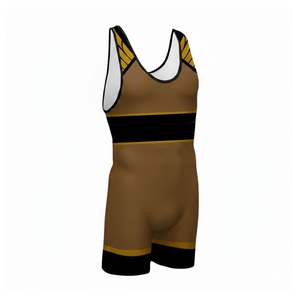 Combinaison de lutte respirante professionnelle sublimée, design personnalisé, combinaison de compression pour hommes, uniforme de lutte - Product Image 6