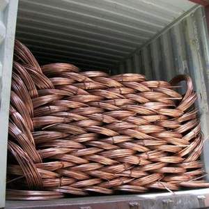 Déchets de fil de cuivre d'origine industrielle en vrac pour le recyclage - Product Image 1