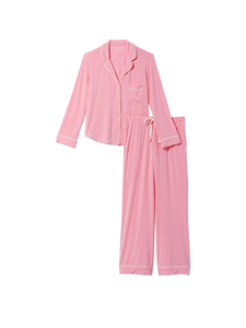Pijama de Satén para Mujer, Elegante y Cómodo, Conjunto de Dos Piezas - Product Image 3