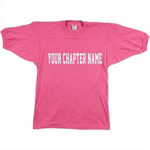 เสื้อกีฬาสีน้ำเงินแบบปรับแต่งได้ คอกลม แขนสามส่วน ทรงปกติสำหรับผู้หญิง โลโก้ด้านหน้าแบบกำหนดเอง - Product Image 4