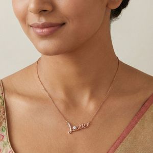 Joyería Fina, Colgantes y Dijes Finos, Colgante de Diamante, Diamante Natural, Corte Brillante Redondo - Product Image 1