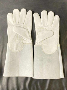 Welding <b>Gloves</b> Leather Waterproof Anti-Vibration Palm Protection Multi-Functional Wear-Resistant Silicone-Free - Product Image 3